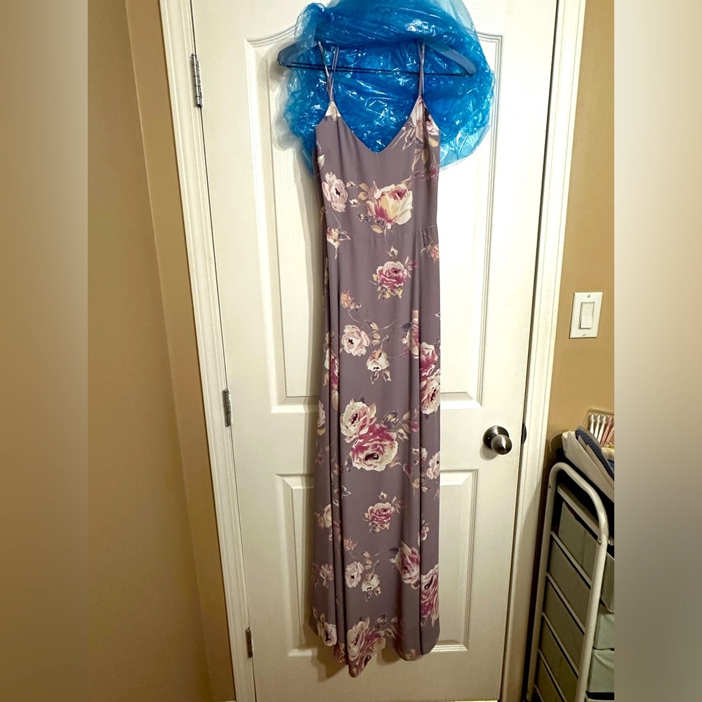 Floor Length Floral Dress